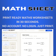 MathSheet logo