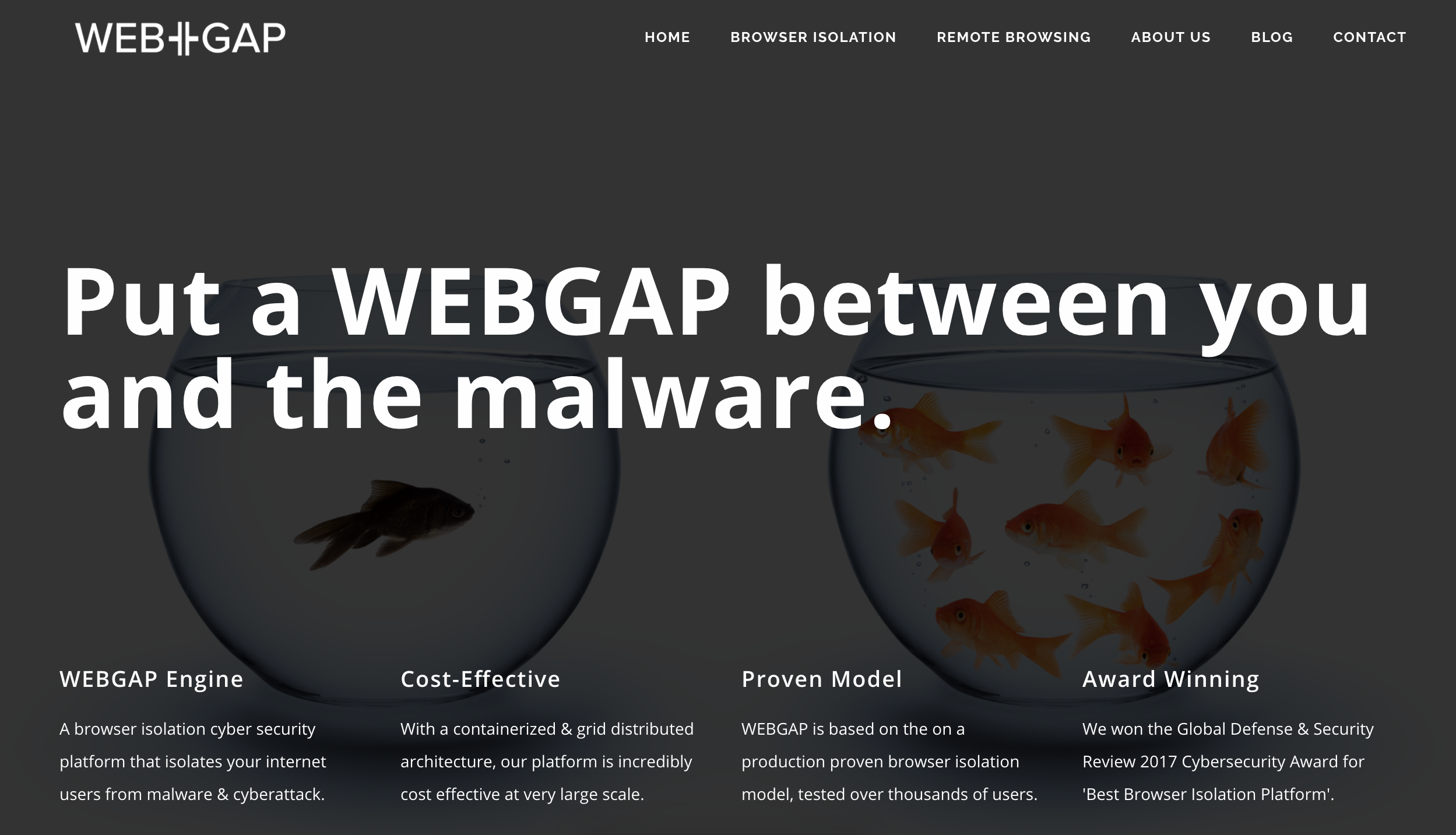 WEBGAP Remote Browser Isolation gallery image
