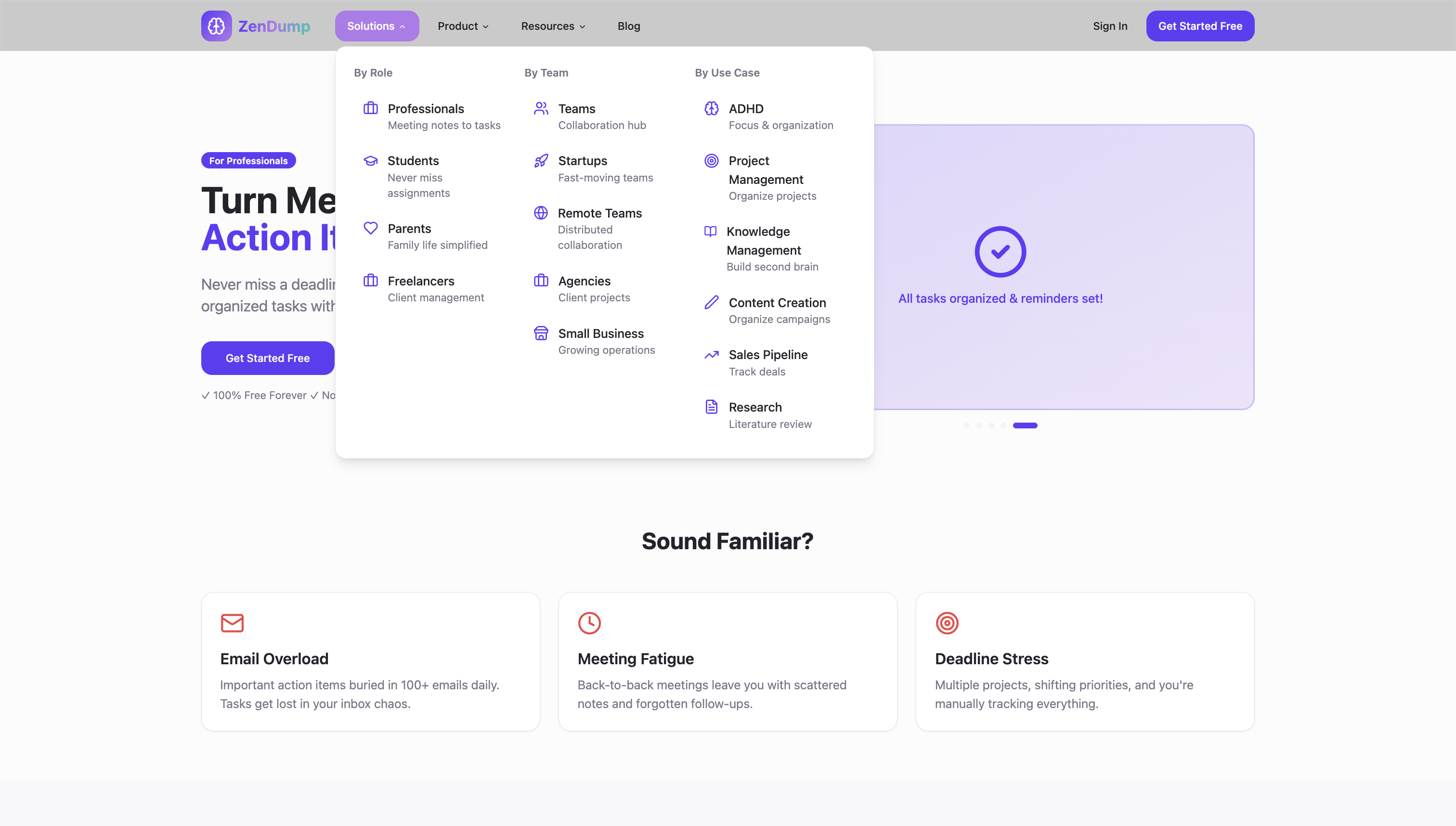 ZenDump - Screenshot 5 showing product features and functionality