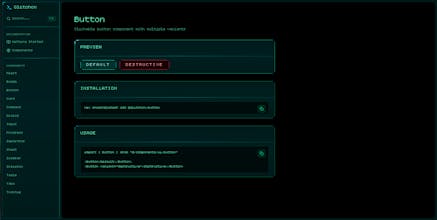 Glitchcn/ui gallery image