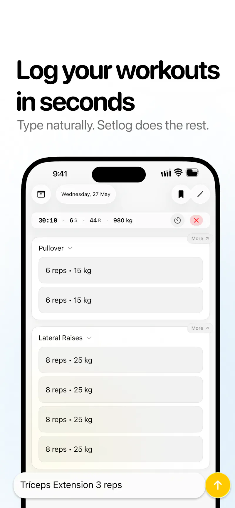 SetLog screenshot 1