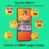 Social Share Custom Pages