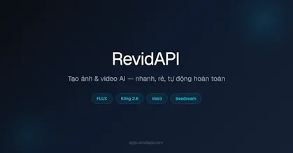 RevidAPI (No-Code + API) gallery image