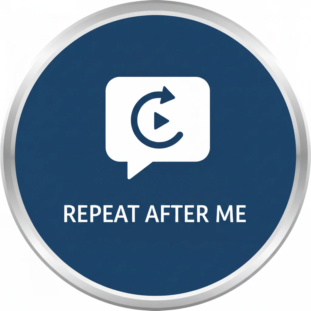 Repeat After Me logo