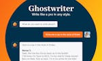 Ghostwriter image