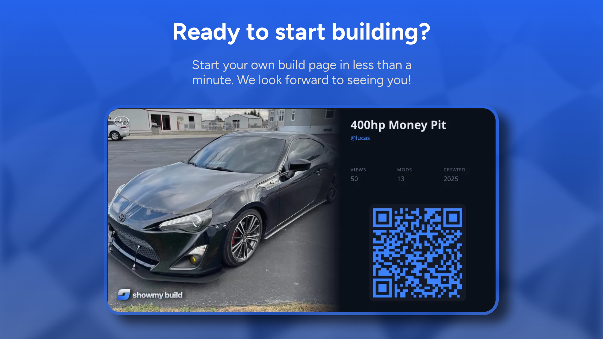 Show My Build gallery image