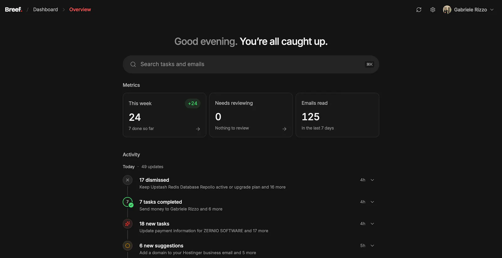 Breef screenshot 3