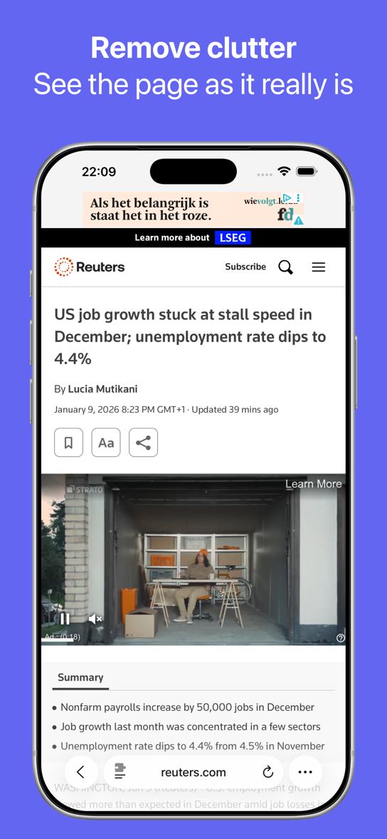Clarity Reader for Safari gallery image