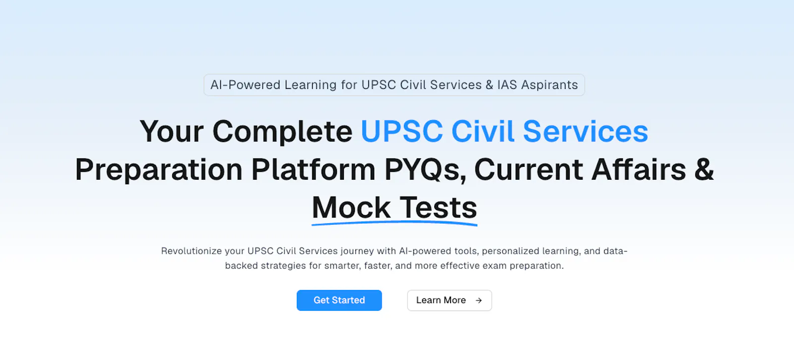 iAspirants screenshot 1