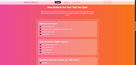 Brainrot Words gallery image