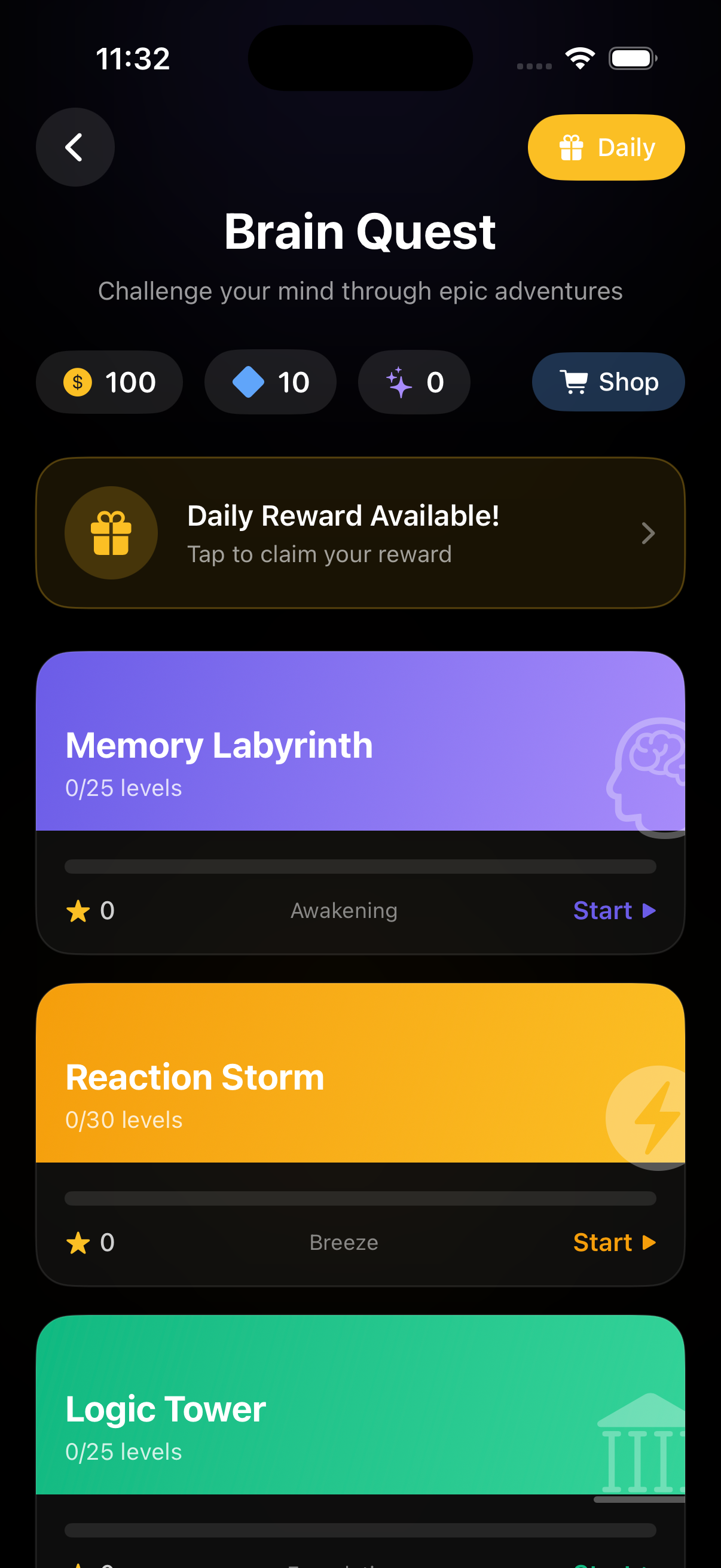 BrainMo - Screenshot 2 showing product features and functionality