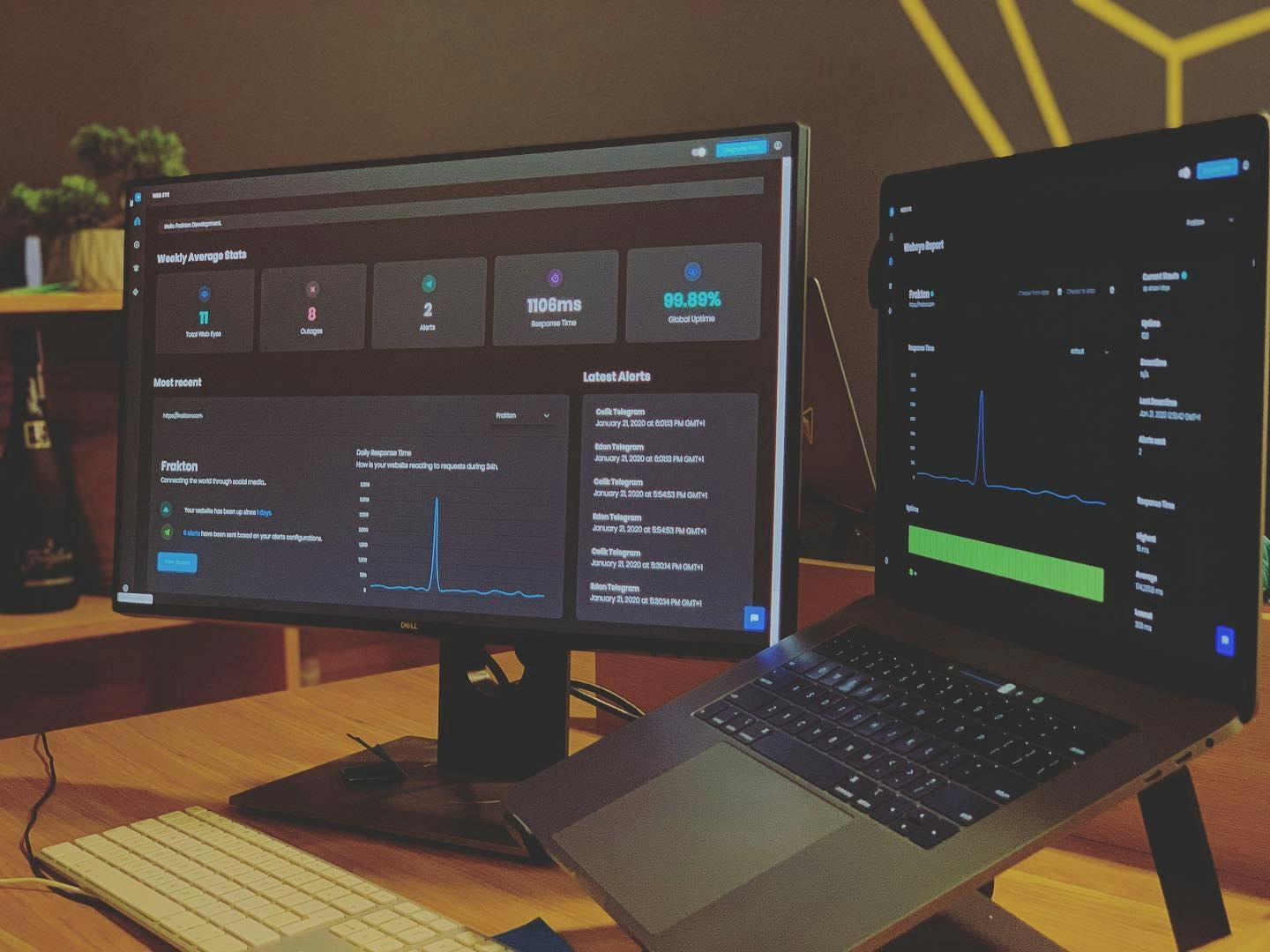 Webeye - Uptime Monitoring gallery image
