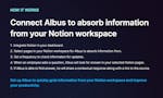 Albus for Notionᵀᴹ image