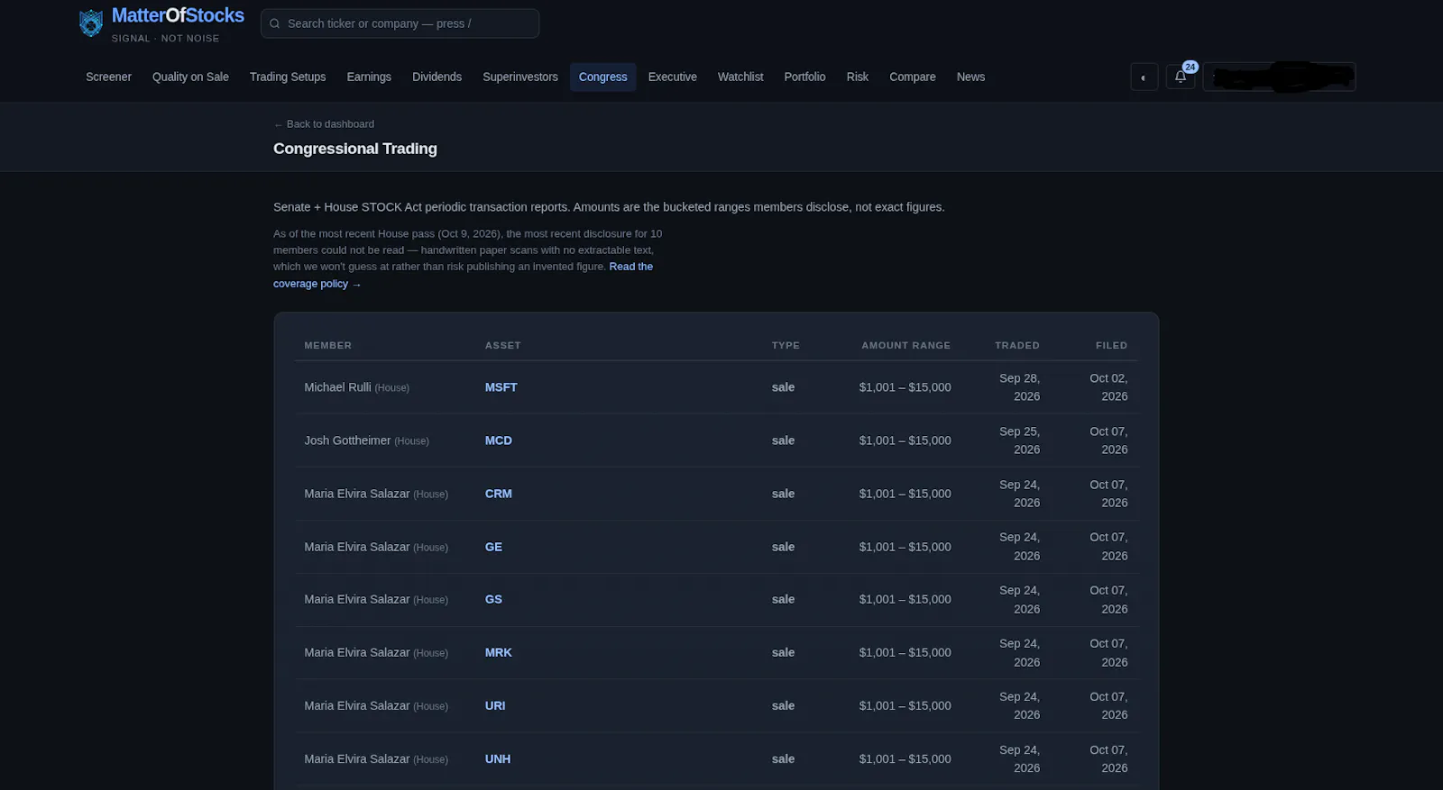 MatterOfStocks screenshot 5