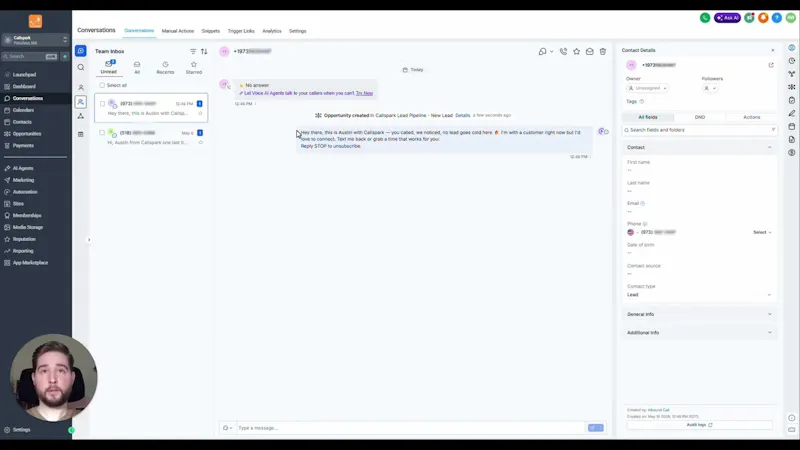 Callspark screenshot 1 (video preview)