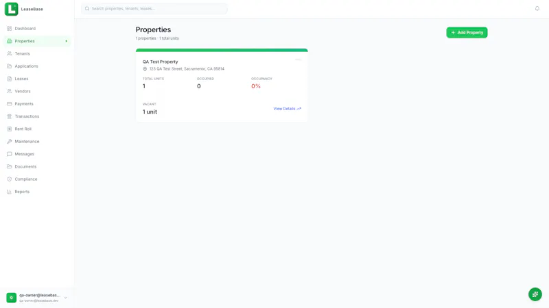 LeaseBase screenshot 4