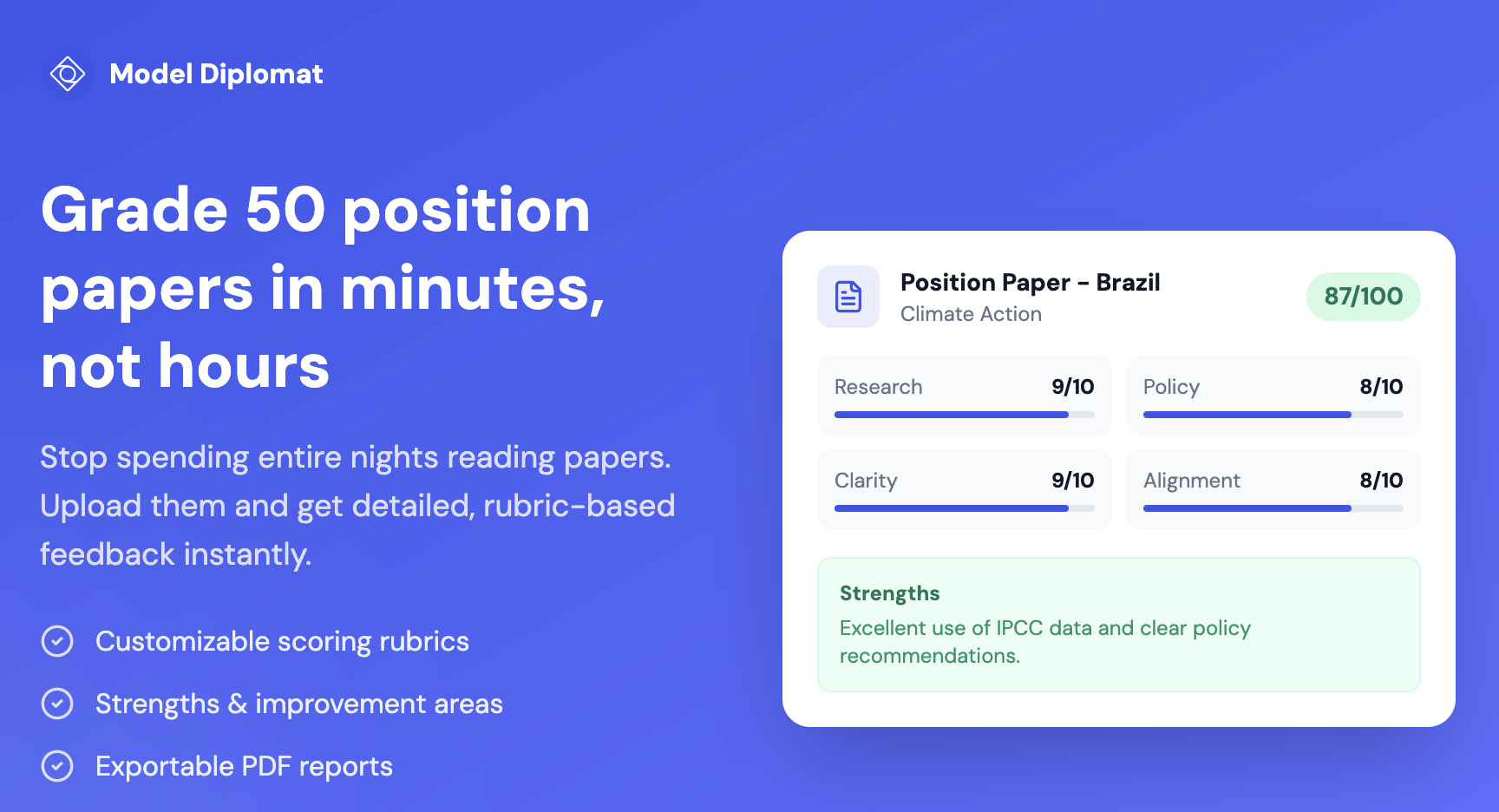 Model Diplomat gallery image