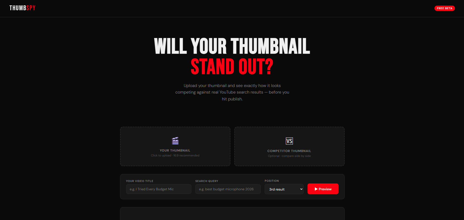 ThumbSpy — Preview Before You Publish gallery image
