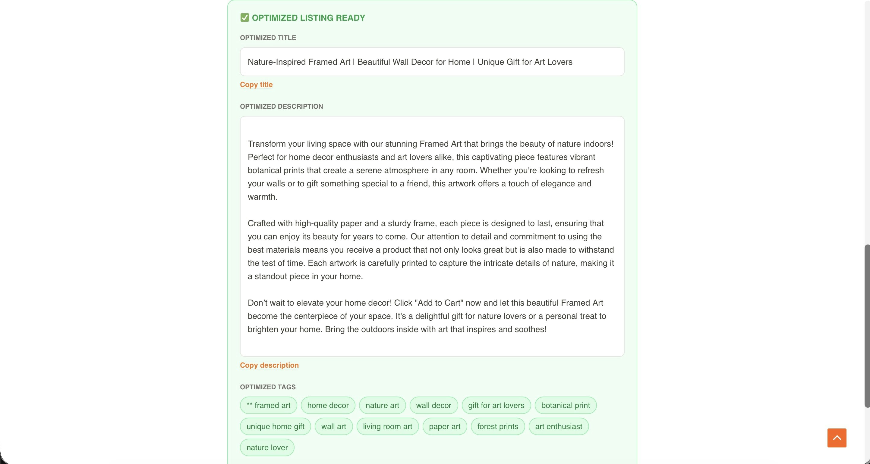 Etsy SEO Audit gallery image