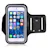 Water Resistant Cell Phone Armband: 5.2 Inch Case for iPhones, and Galaxy S5, Google Pixel