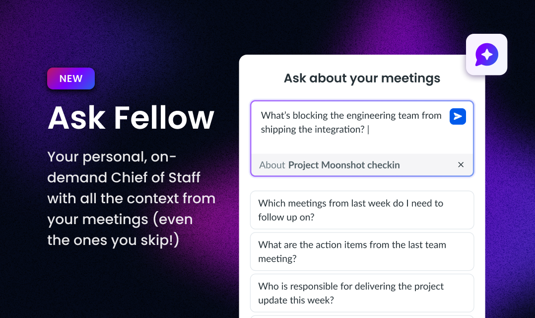 Ask Fellow - AI Chief of Staff media 1