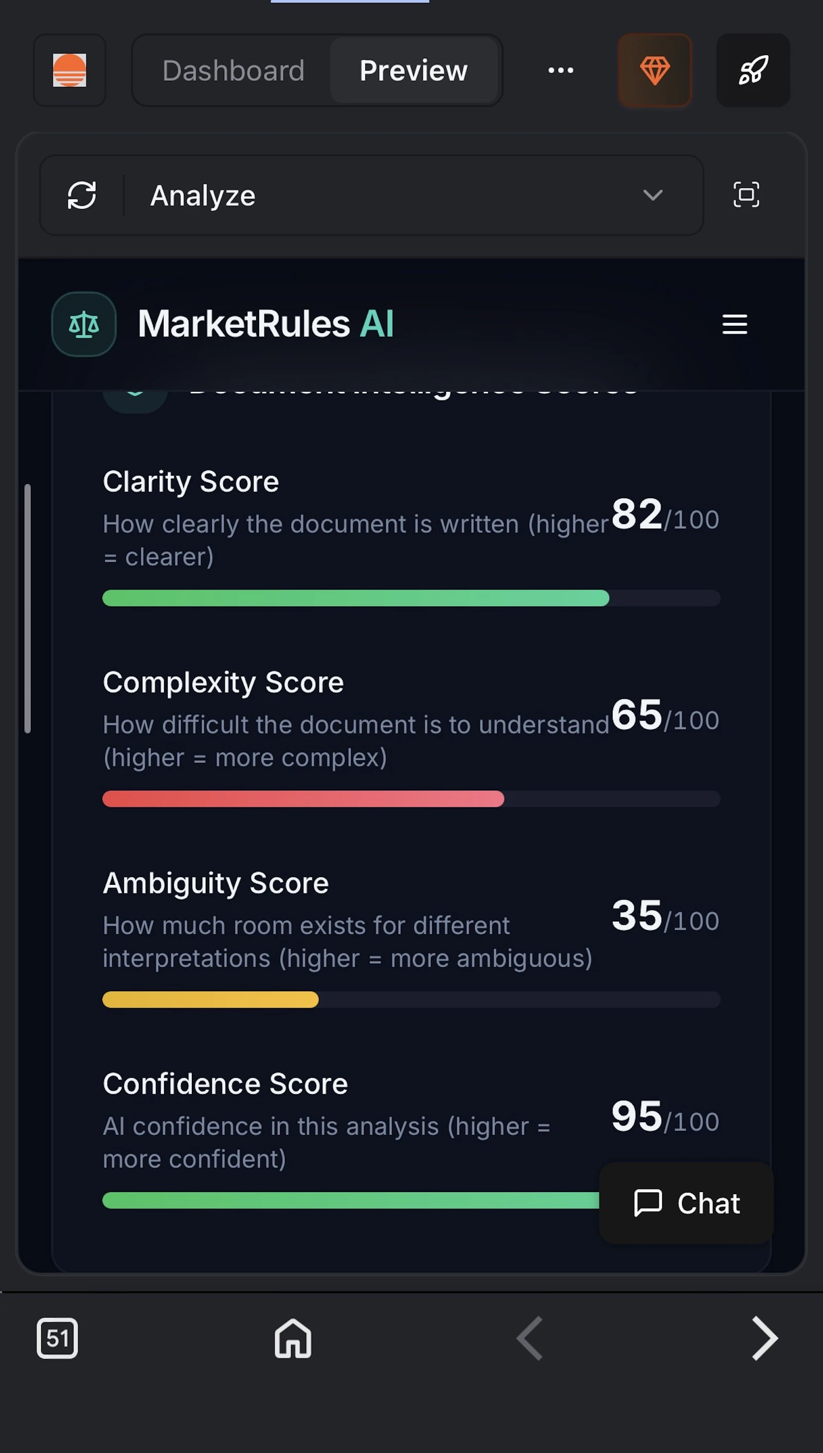 MarketRules AI screenshot 2