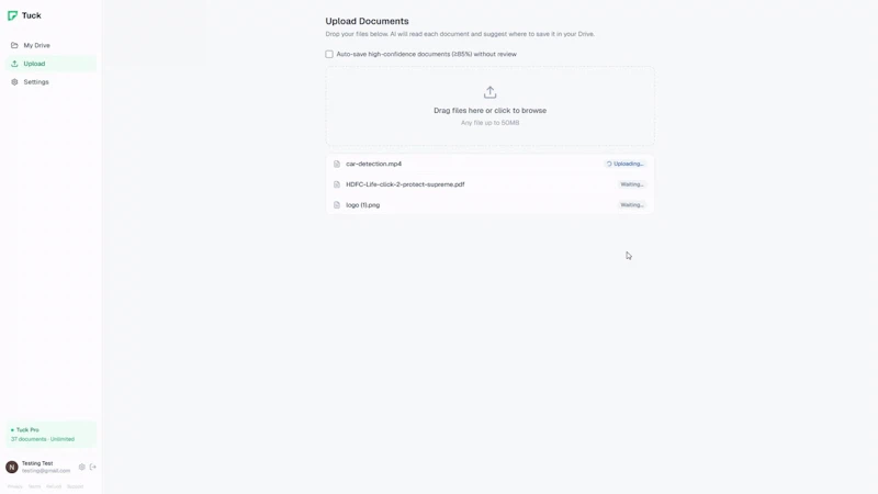 Tuck screenshot 2