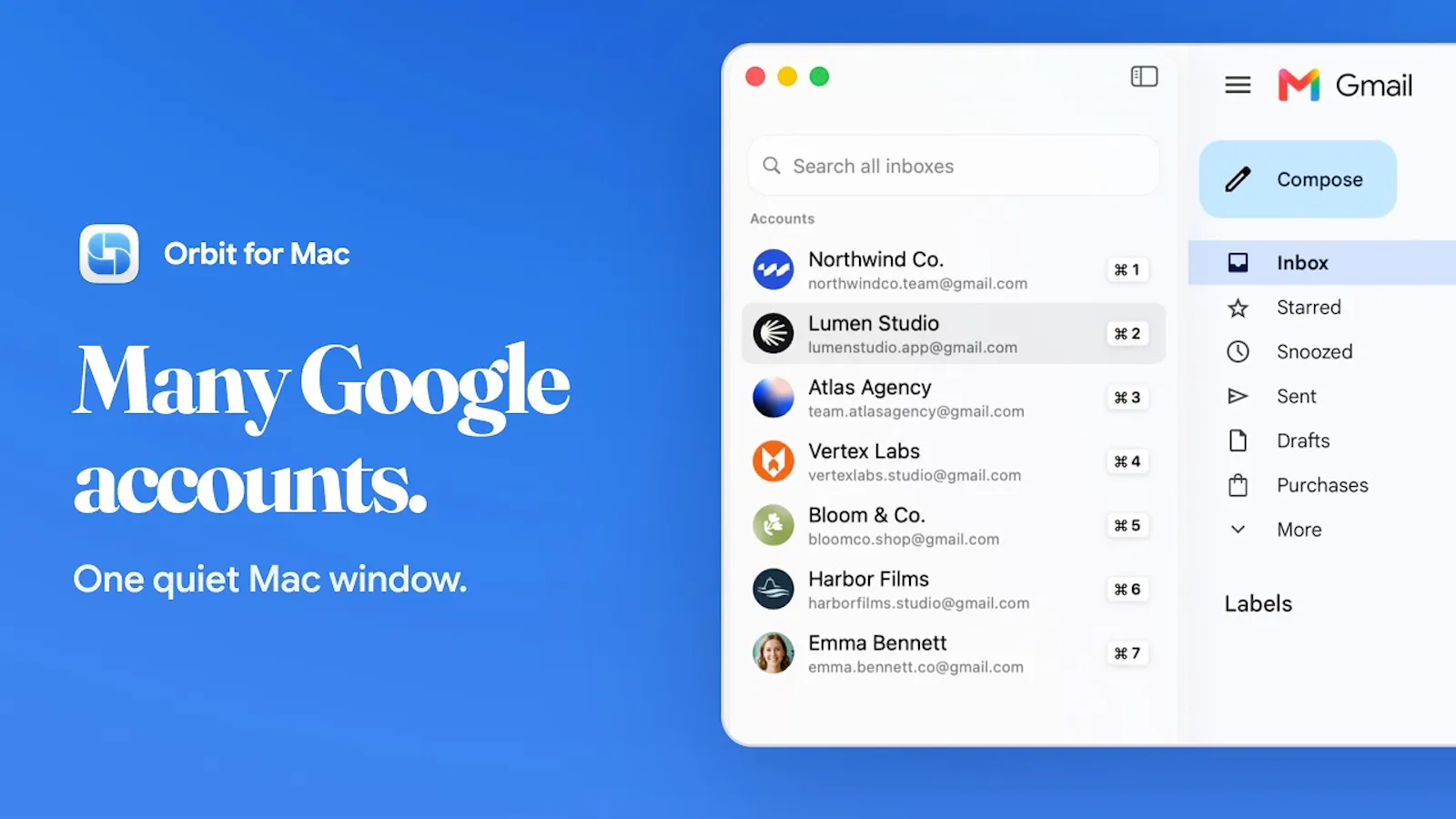 Orbit for Mac screenshot 1 (video preview)
