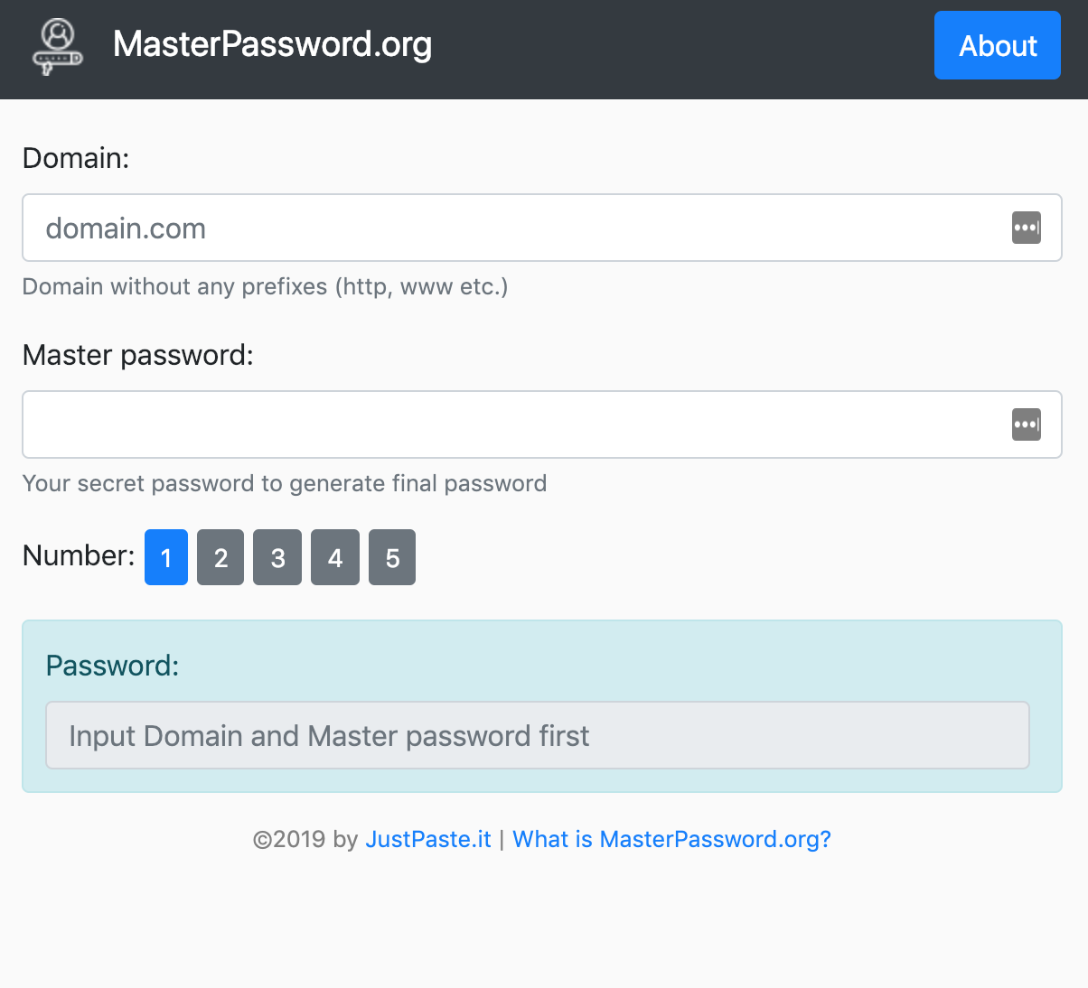 MasterPassword gallery image