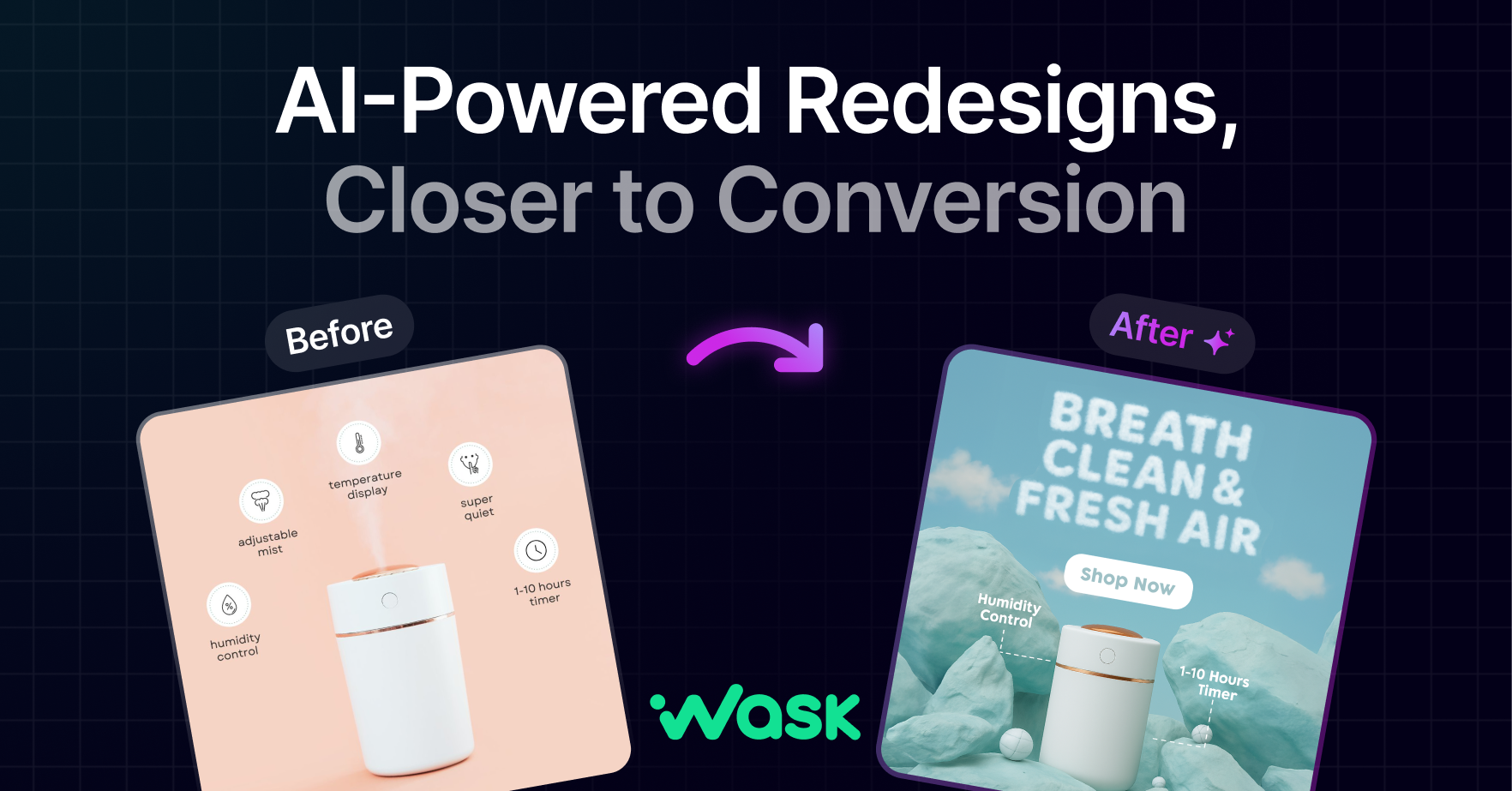 WASK - Main product screenshot demonstrating key features and user interface