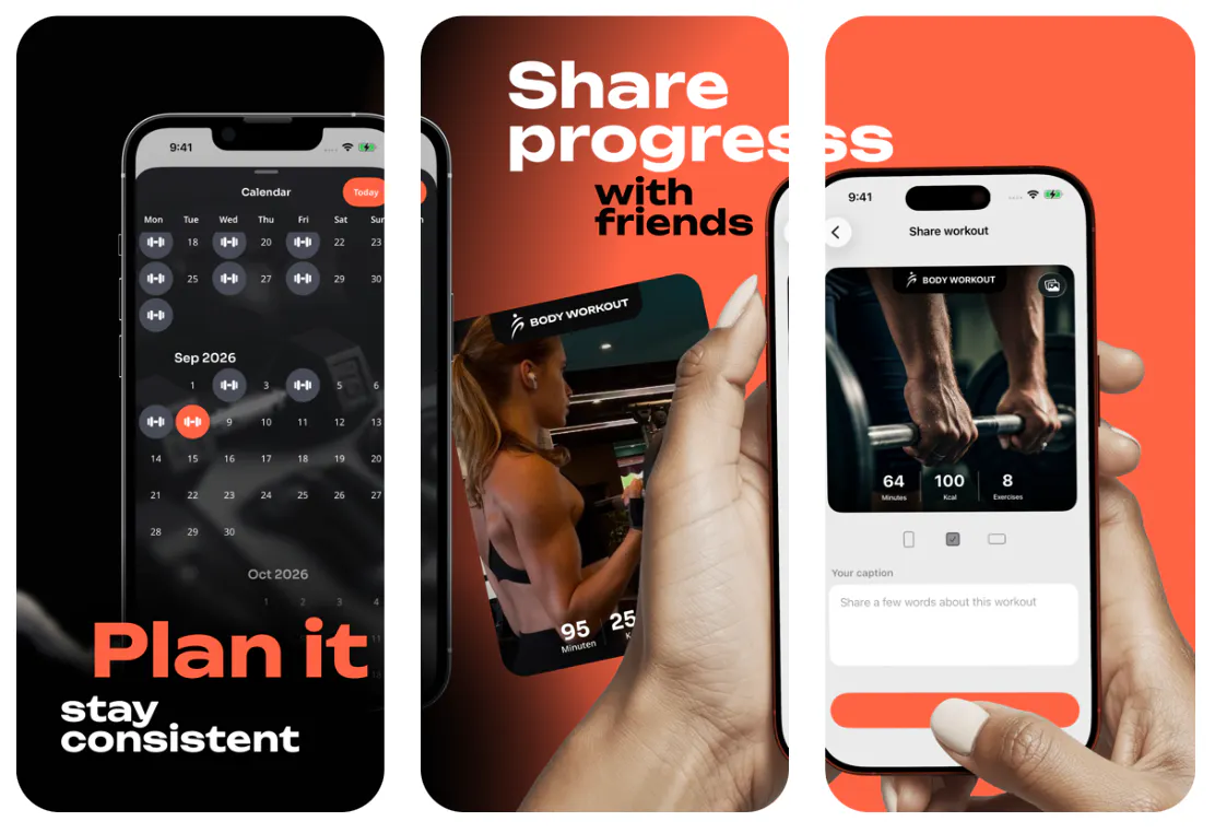 Body Workout — Exercise Tracker gallery image