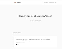 Stupion - app idea generator media 1