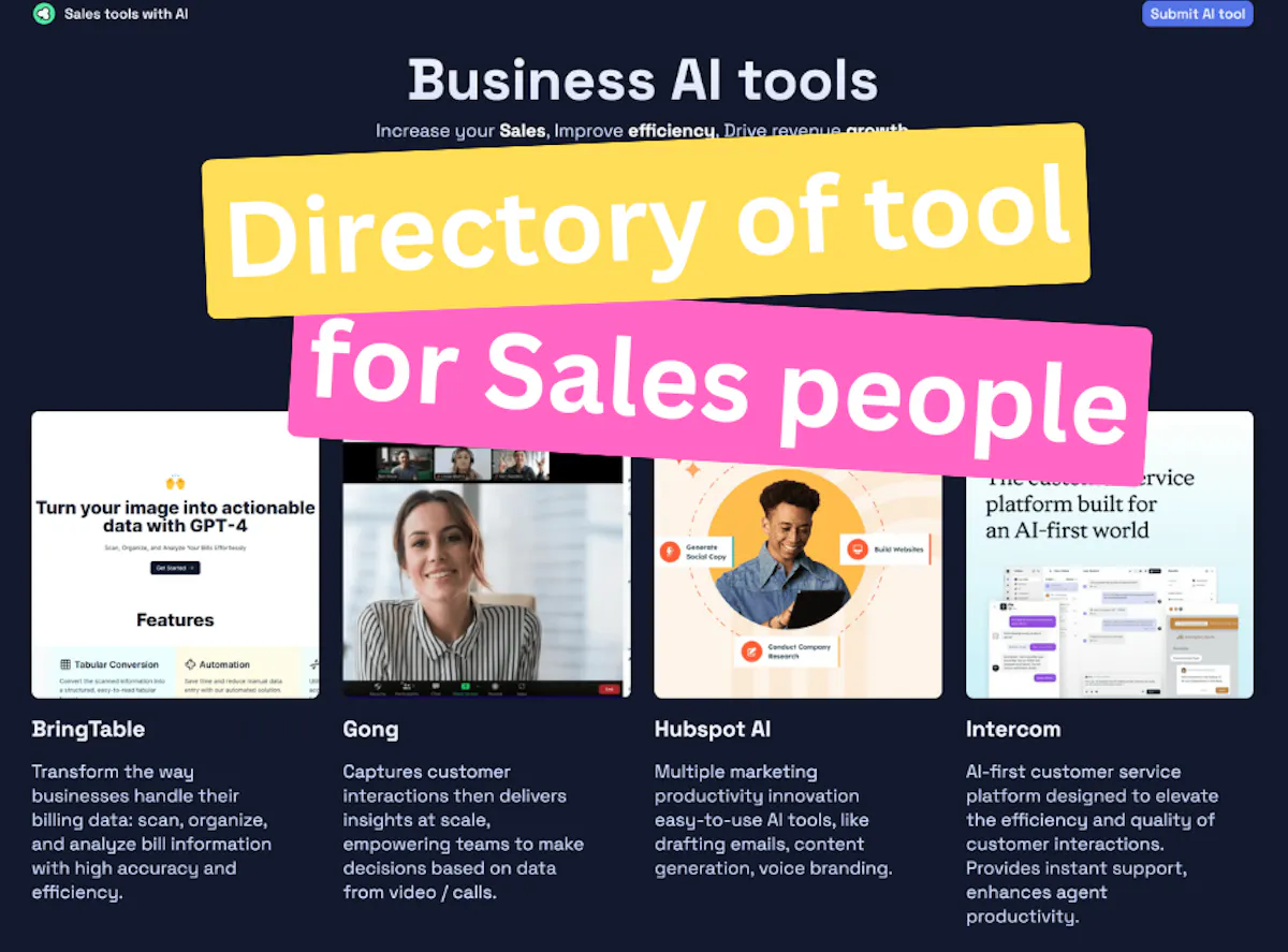 Sales Tools AI