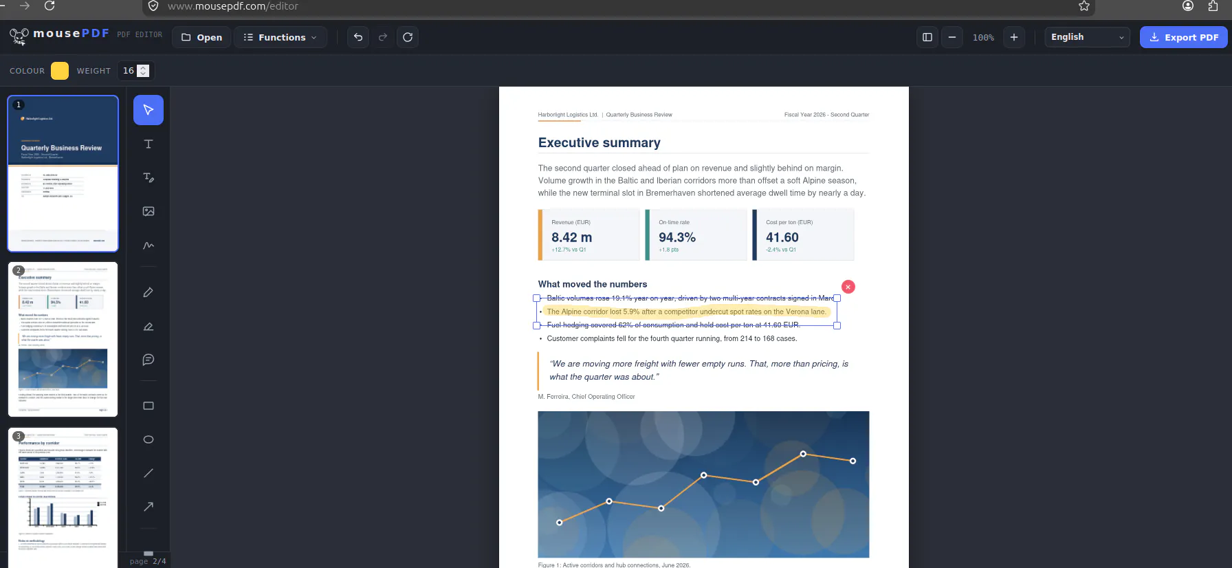 mousePDF - Free Online PDF Editor gallery image