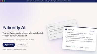 Patiently AI: Medical Notes Made Clear gallery image
