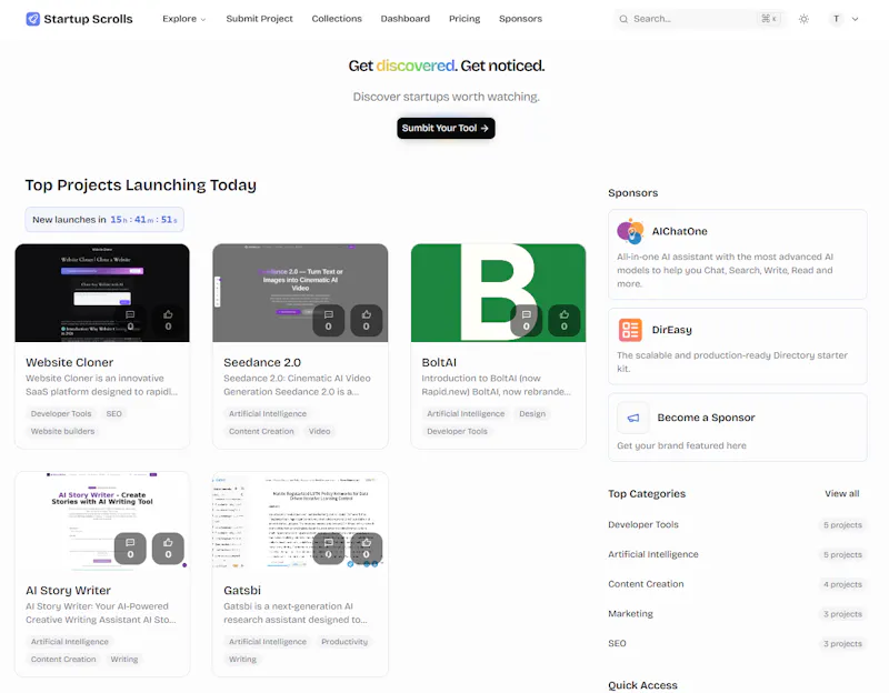 Startup Scrolls screenshot 1
