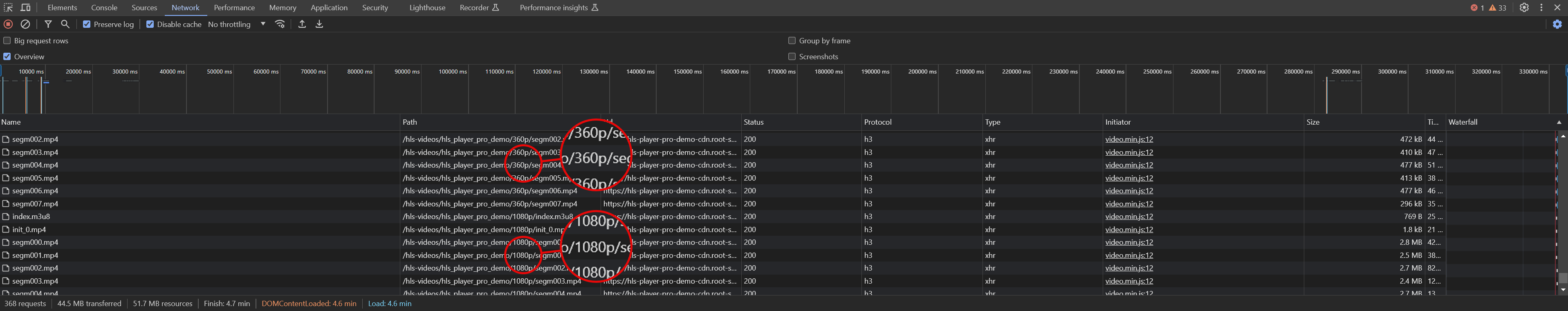 HLS Player Pro media 3