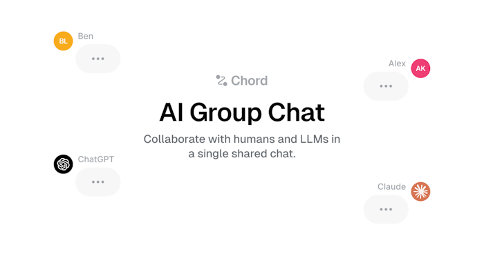 Chord - AI Group Chats产品图