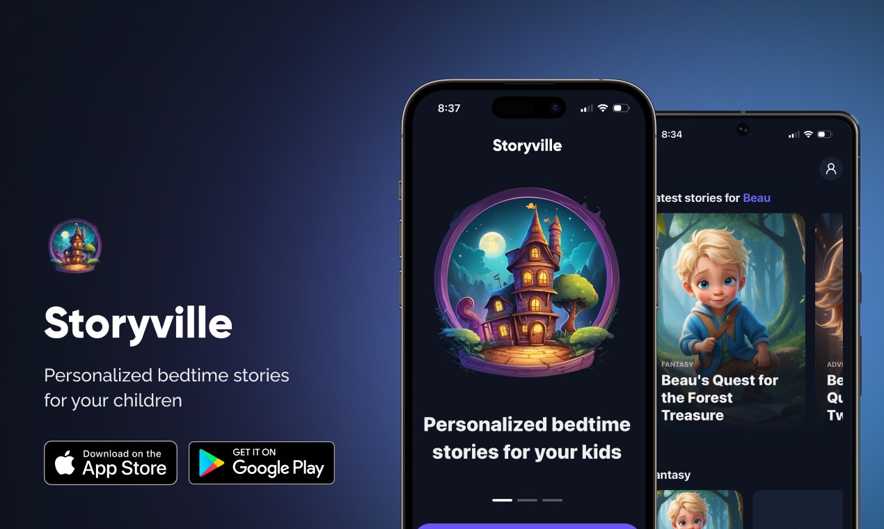 storyville - Personalized bedtime stories for your children