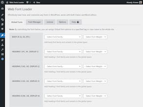 Web Fonts Loader gallery image