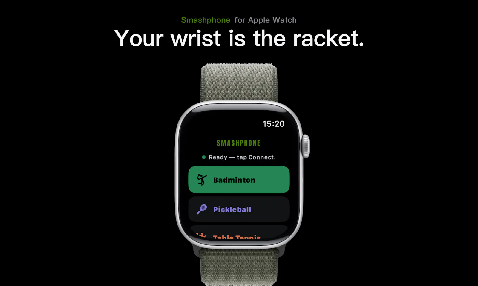 Turns your iPhone into a racket screenshot 3