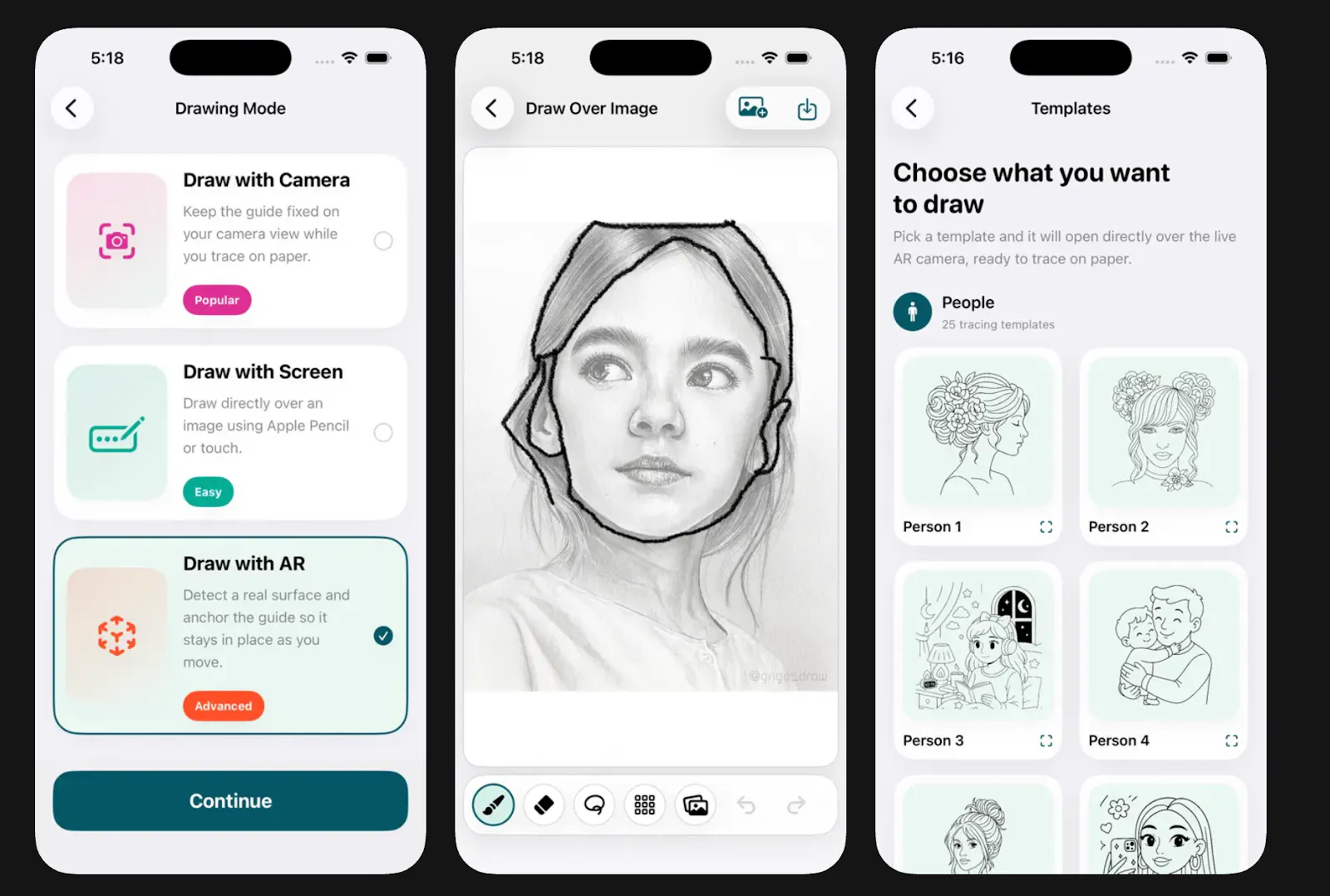 Smart Tracing: Learn to Sketch screenshot 1