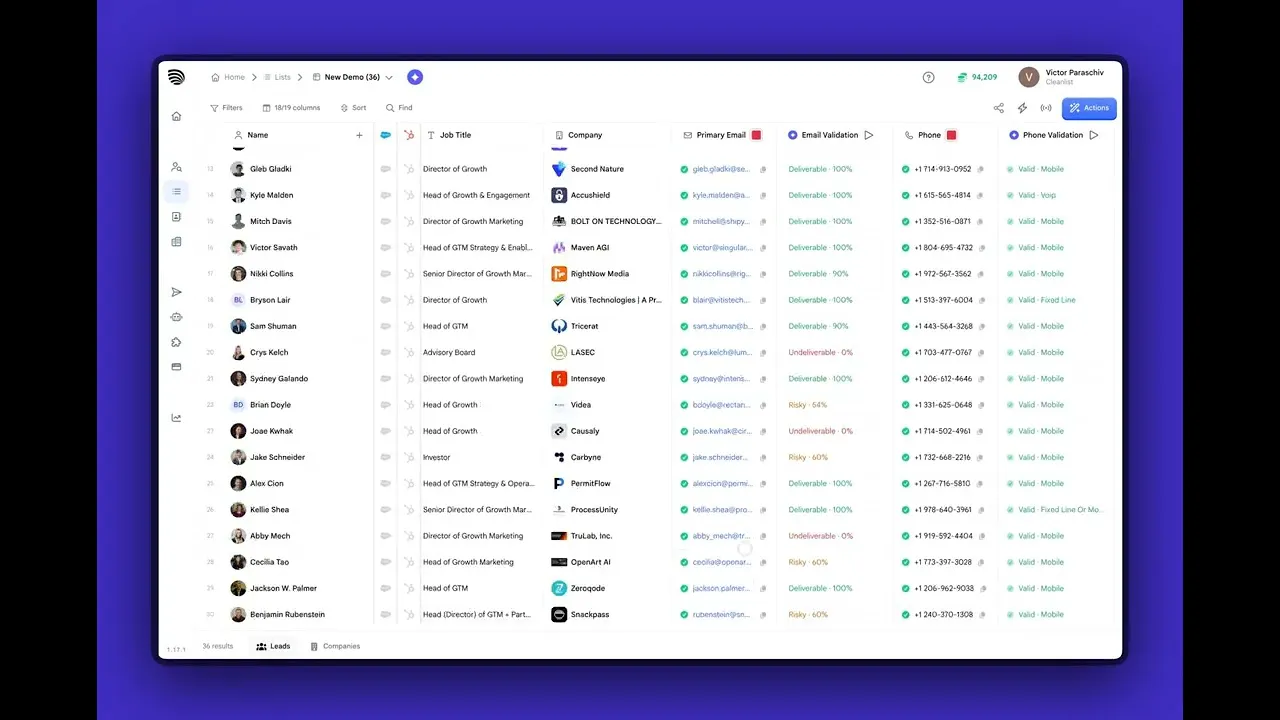 Cleanlist AI gallery image