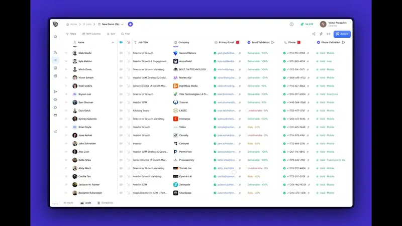 Cleanlist AI screenshot 1 (video preview)