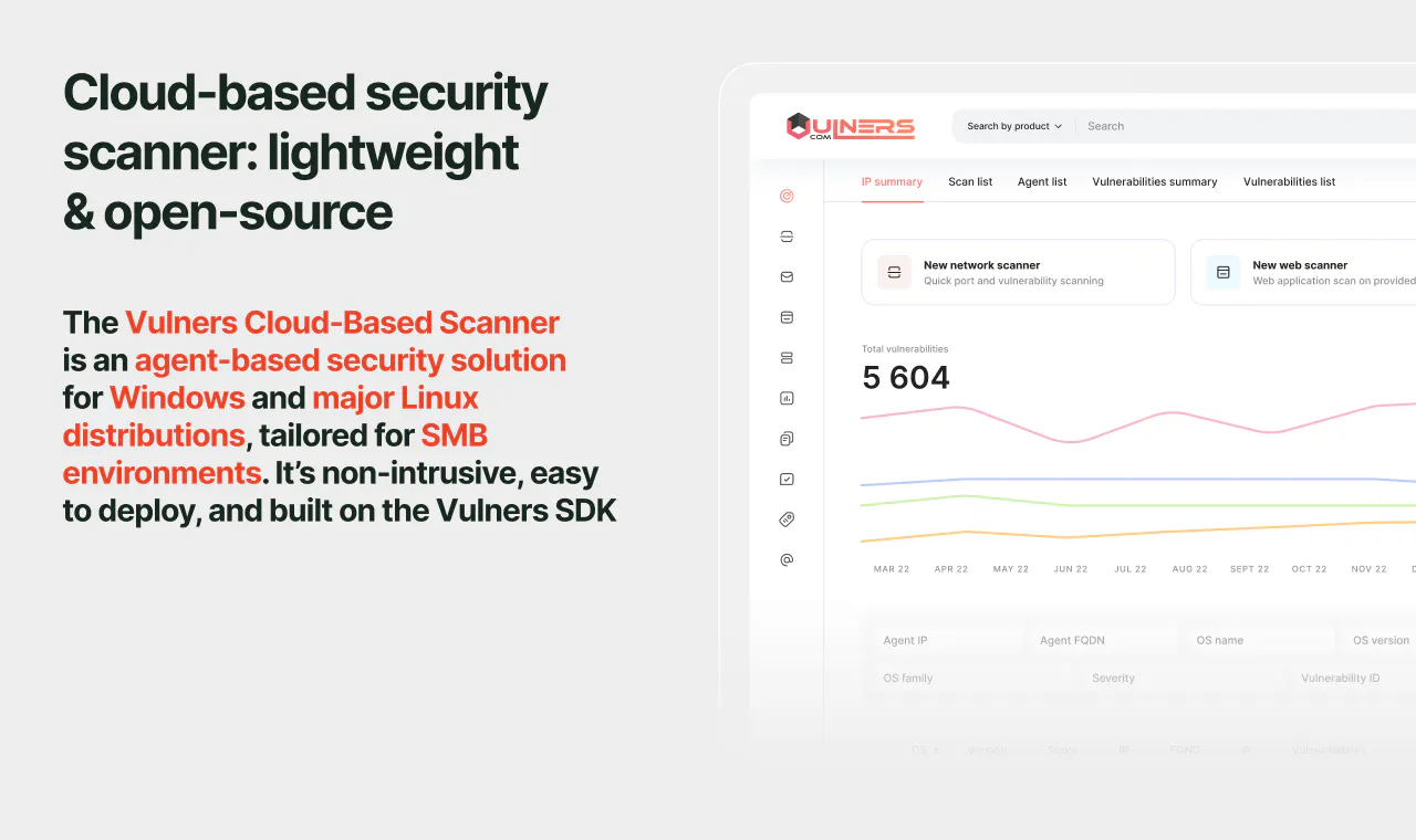 Vulners: complete security database gallery image