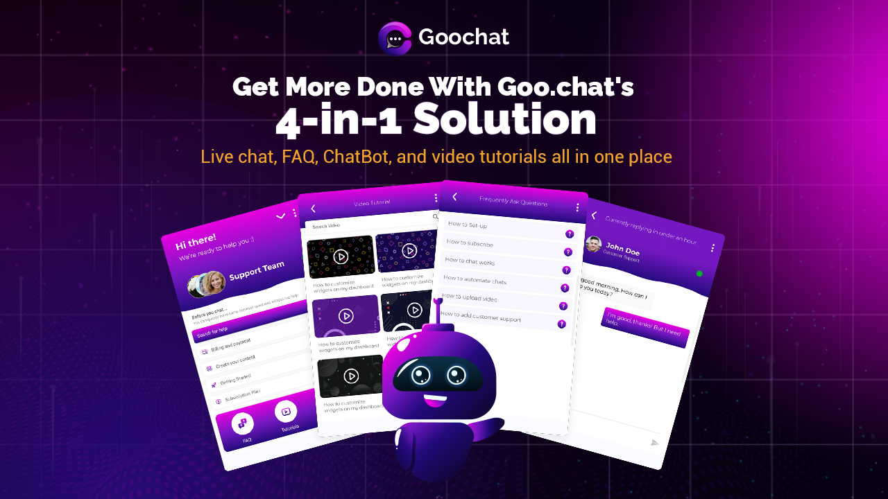 Goo.chat - 1 प्लेटफॉर्म में एक लगे हुए ग्राहक समुदाय का निर्माण करें मीडिया 2