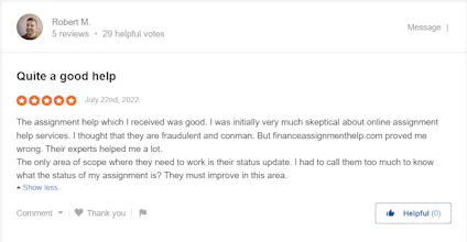 Finance Assignment Help gallery image