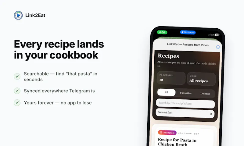 Link2Eat screenshot 4