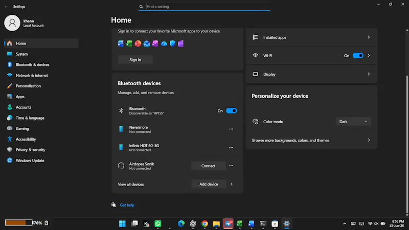 Laptop Large Battery Bar screenshot 4