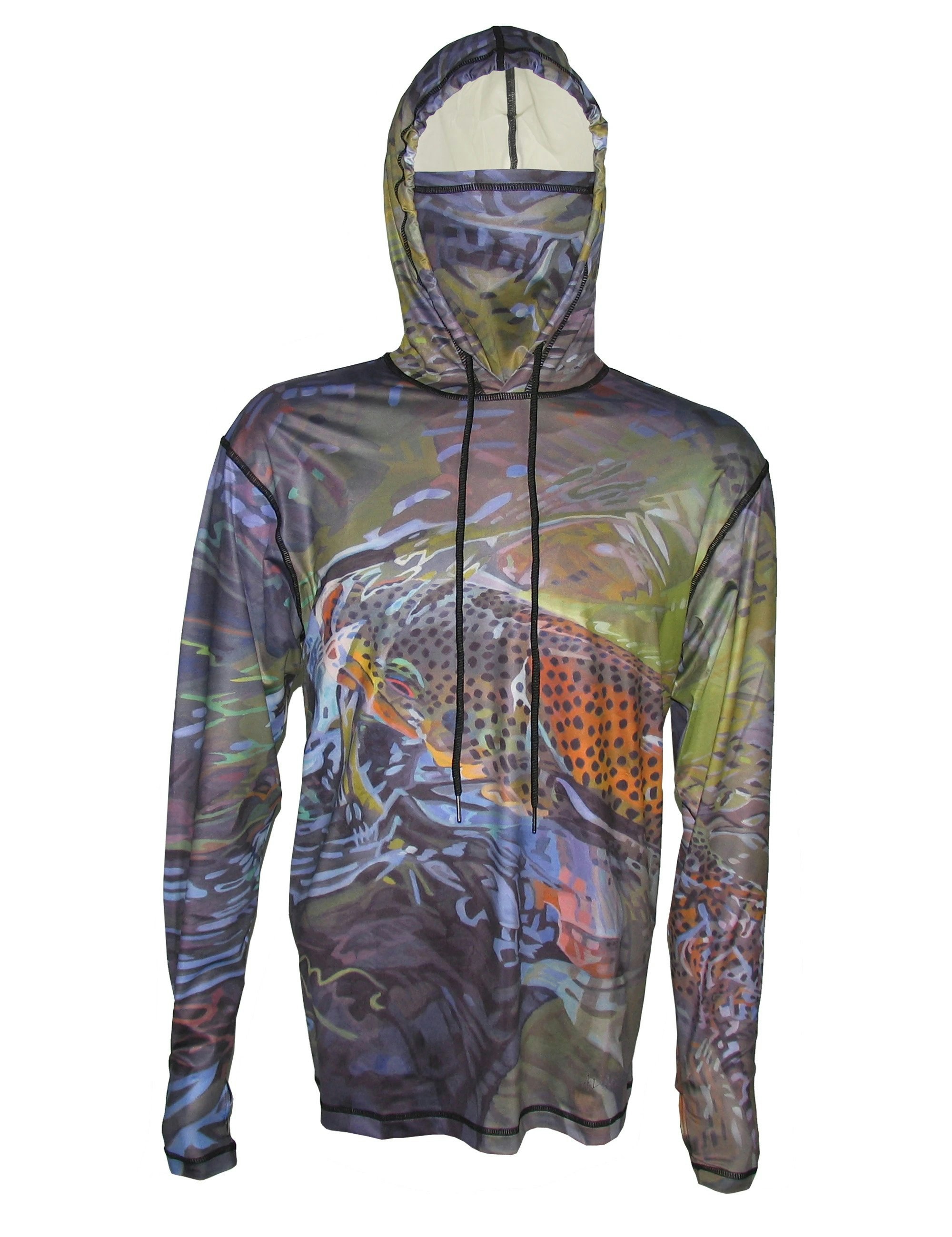 GREEN BROWN SUNPRO HOODIE gallery image